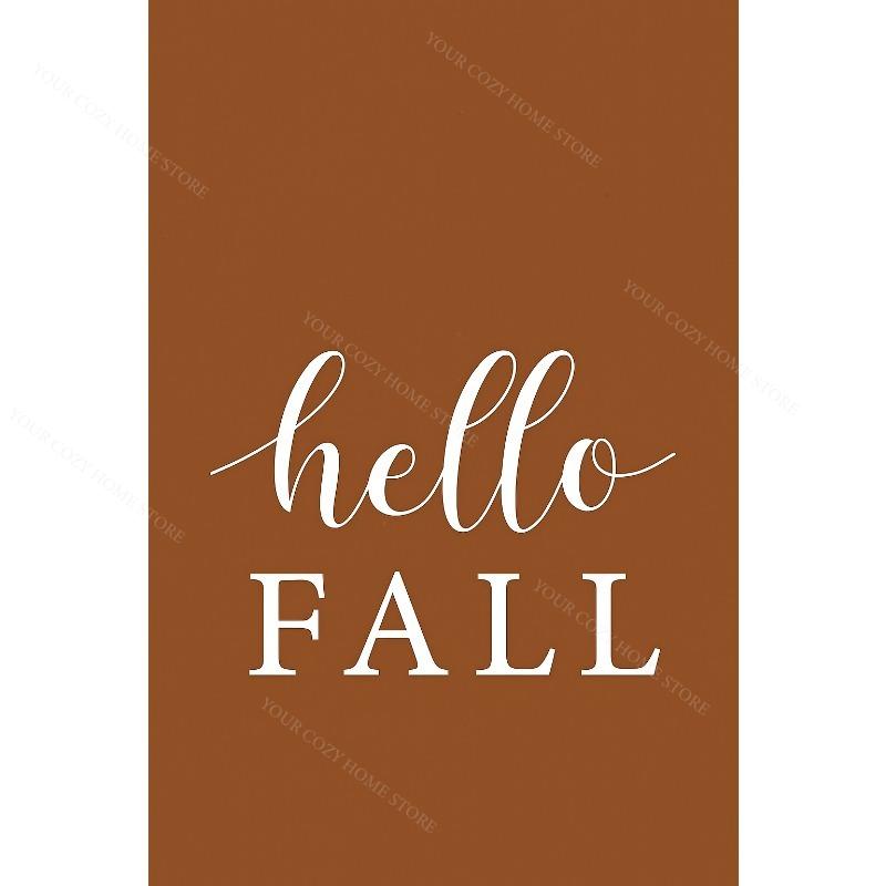 Terracotta Fall Pumpkin Canvas Gallery Wall Prints Autumn Maple Leaf Wheat Wall Art Farmhouse Thanksgiving Home Decor Gift