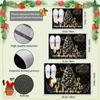 1Pcs Anti Fatigue Kitchen Rugs Merry Christmas Tree Waterproof Non-Slip Thick Cushioned Kitchen Mat Heavy Duty Comfort Standing Mat for Kitchen