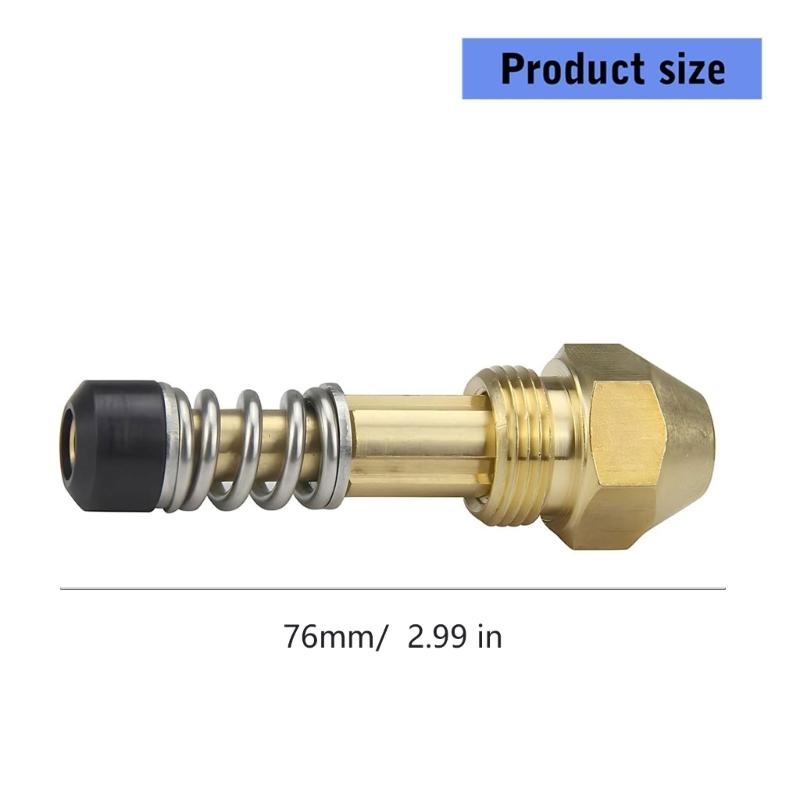 Replacement Oil Nozzle Assembly Spring Oil Nozzle Oil Hot Air Blower Injector Wearing Part Industrial Heater