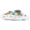 Crocs Classic clog EVA Lego cartoon home casual beach hole shoes unisex white