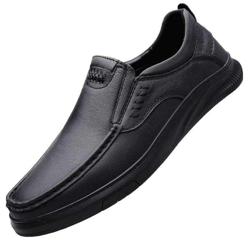 Scarpe in Pelle Stile Britannico Uomo Business Formale Pelle Scarpe da Uomo Mocassini Taglia Grande 47