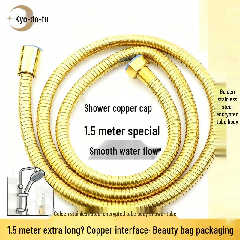 VEMUSE JDF-CW-129 Reinforced Stainless Steel Shower Hose