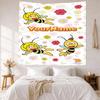 Biene Maja Custom Your Name Wall Decor Tapestry Art For Pet Memorial Birthdaywedding Party Backdrop Family Gift