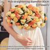 Multicolored Pointed-Angled Rose Bouquet Blankets Hand-Knitted Crocheted Rose Sofa Blankets Wedding Valentine Girlfriend Gifts