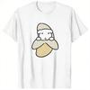 Novelty Cute GANADI Anime TShirts Unisex Round Collar 100 Cotton T Shirt Short Sleeve Tees Gift Clothing