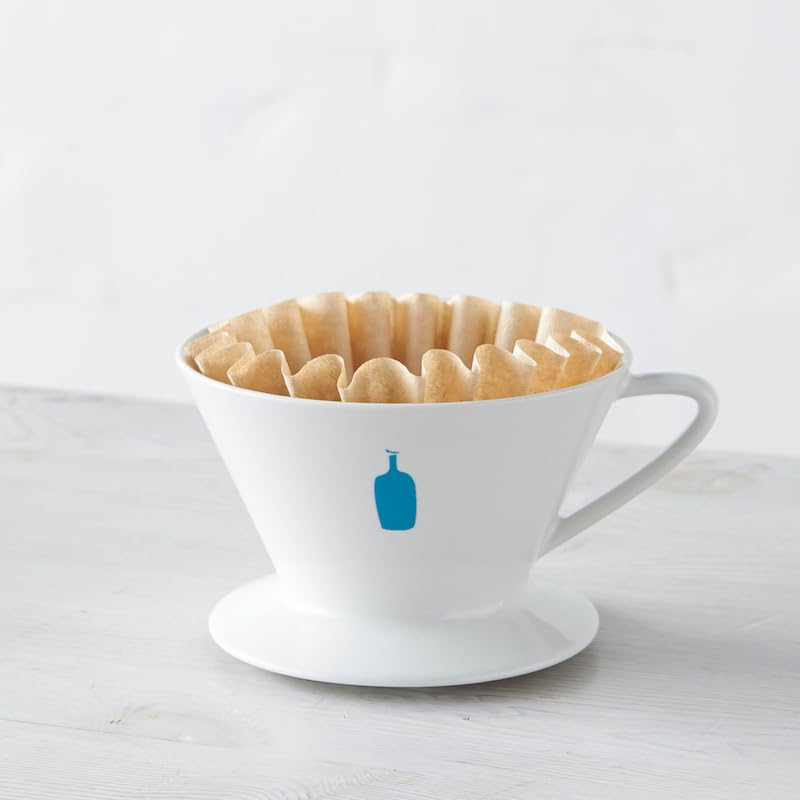 Blue Bottle Coffee Coffee Filters (90 count), Original Wave-Shaped, Brown