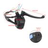 Motorcycle Scooter Moped Brake Lever Handlebar Switch Control Assembly Horn 12v 7/8 Inch 22mm Suitable for GY6 50cc 125cc 150cc