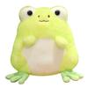 Cartoon Cute Frog Doll Plush Toy Green Little Frog Doll Children Soothing Rag Doll Birthday Gift