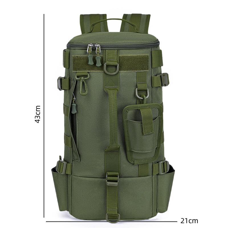

Multifunctional Fishing Tackle Backpack Waterproof Outdoor Bag with Rod Holders Durable Design For Camping Hiking Trave