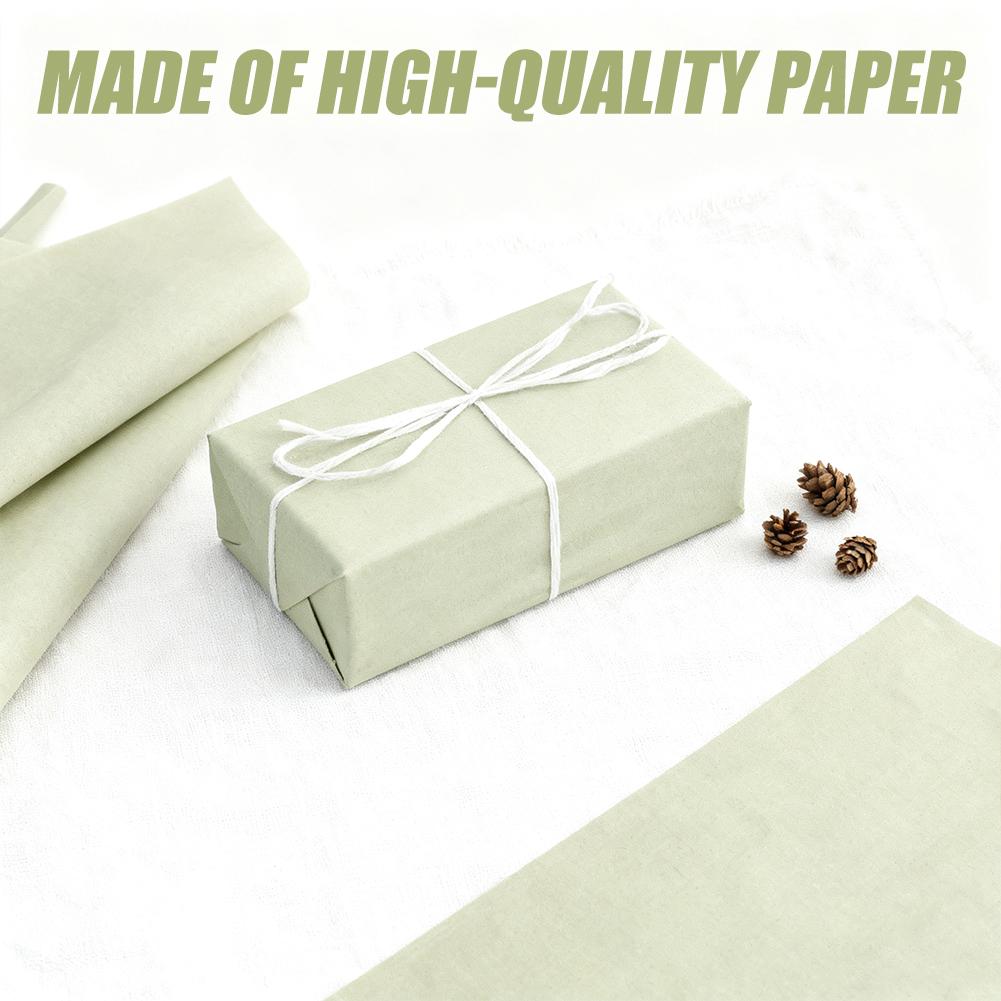 50 Fogli Carta Velina Verde Salvia Carta Velina all'Ingrosso Per Sacchetti Regalo Carta Regalo Per Compleanno Matrimonio Artigianato Fiori Festivi