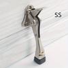 Thick Adjustable Rubber Door Stopper - Three Holes on The Bottom for Fixing - Prevent Wear and Impact on The Door Top