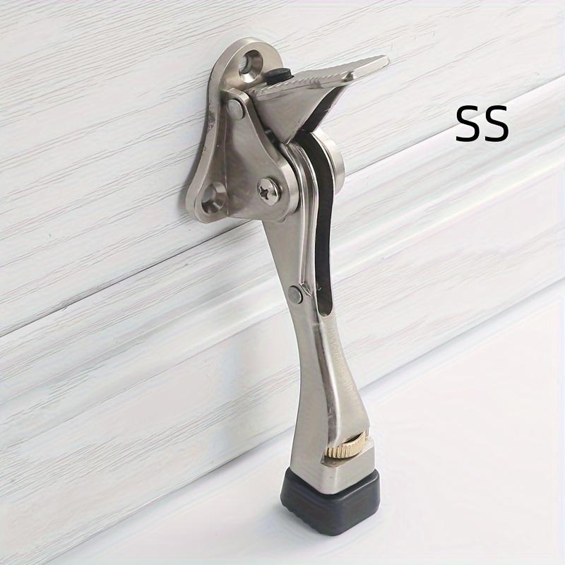

Thick Adjustable Rubber Door Stopper - Three Holes on The Bottom for Fixing - Prevent Wear and Impact on The Door Top 1PC