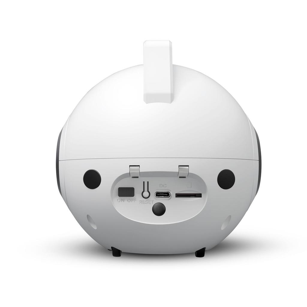 Smart Guardian Robot, 4MP HD Mobile Pet Camera, Home Security Pet Companion with Night Vision, 2 Way Audio, PIR Human