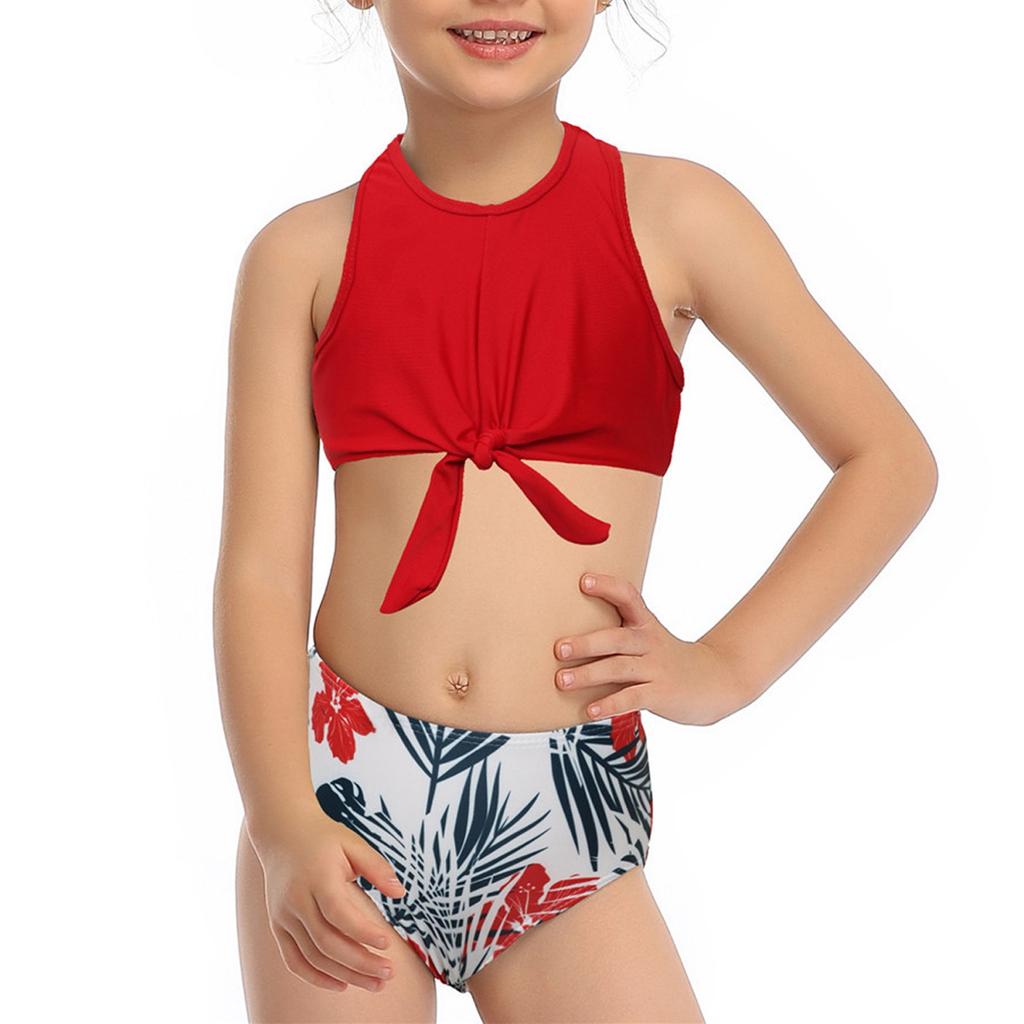 Costum de baie dintr-o singură piesă pentru fete de vară