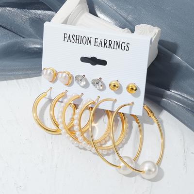 Błysk Eleganckie, luksusowe kolczyki Szlachetny temperament Zestaw kolczyków damskich Połączenie Miłość Kobiety Urocza impreza Błyszczące kolczyki z wisiorkiem Połączenie