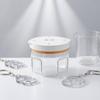 Resin Bubble Remover Vacuum Chamber with Clear Body Transparent for Crafters, Craft Stations,