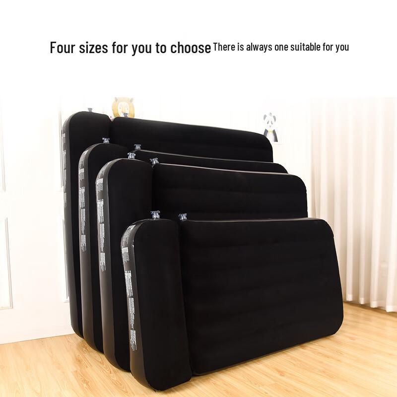 ZISIZ Inflatable Air Bed with Integrated Pillow