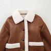 Spring/Summer 2025 European & American Women's Long Sleeve Double-Sided Pocket Jacket