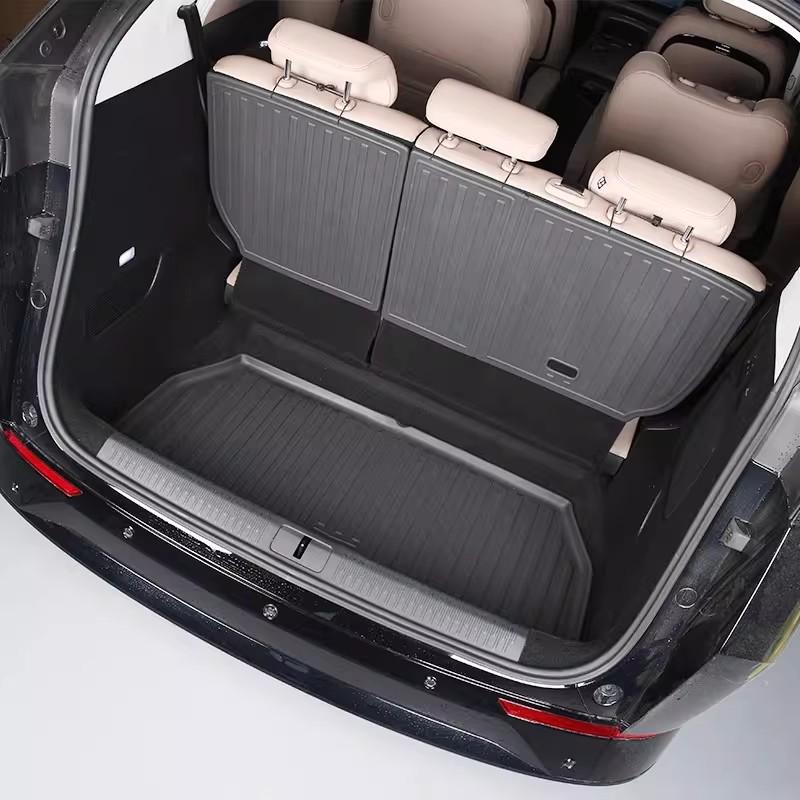 XPeng X9 TPE Trunk Mat: Eco-friendly, Waterproof, Wear-resistant Car Interior Accessory.