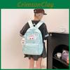 Pattern Highcapacity Cartoon Nylon Backpack Print Designs Girl Bag Student