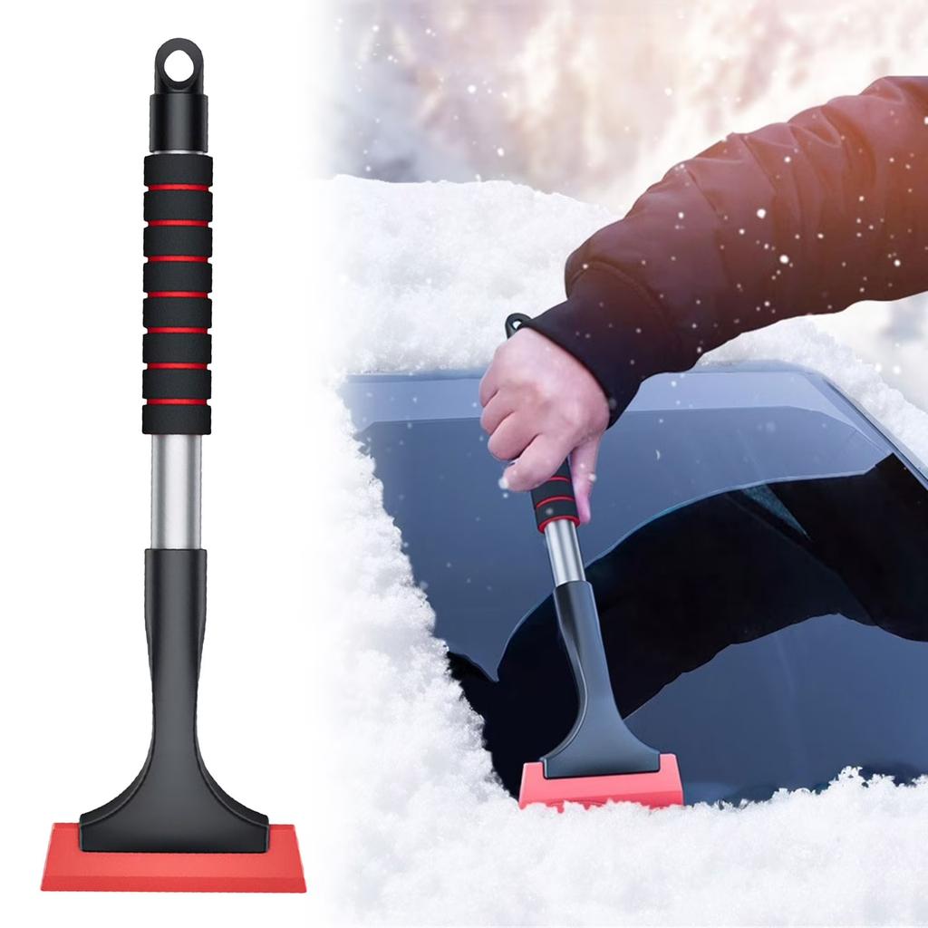 Cleaning Supplies,Car Snow Shovel Aluminum Alloy Telescopic Snow Removal Shovel Multifunctional Glass Snow Shovel Cleaning Scraper Snow Brush
