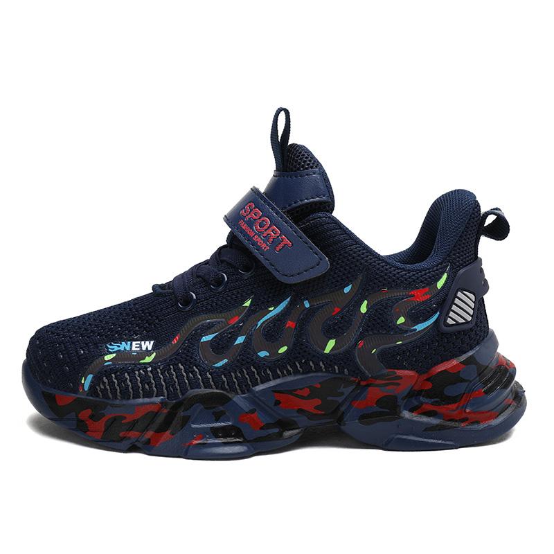 Boys Running Shoes Design Children Sneakers Mesh Kids Casual Sneakers 7-12 Years Children Sneakers for Boys