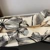 Canvas Tote Bag with Butterfly Print and Long Shoulder Strap for Women Daily Use