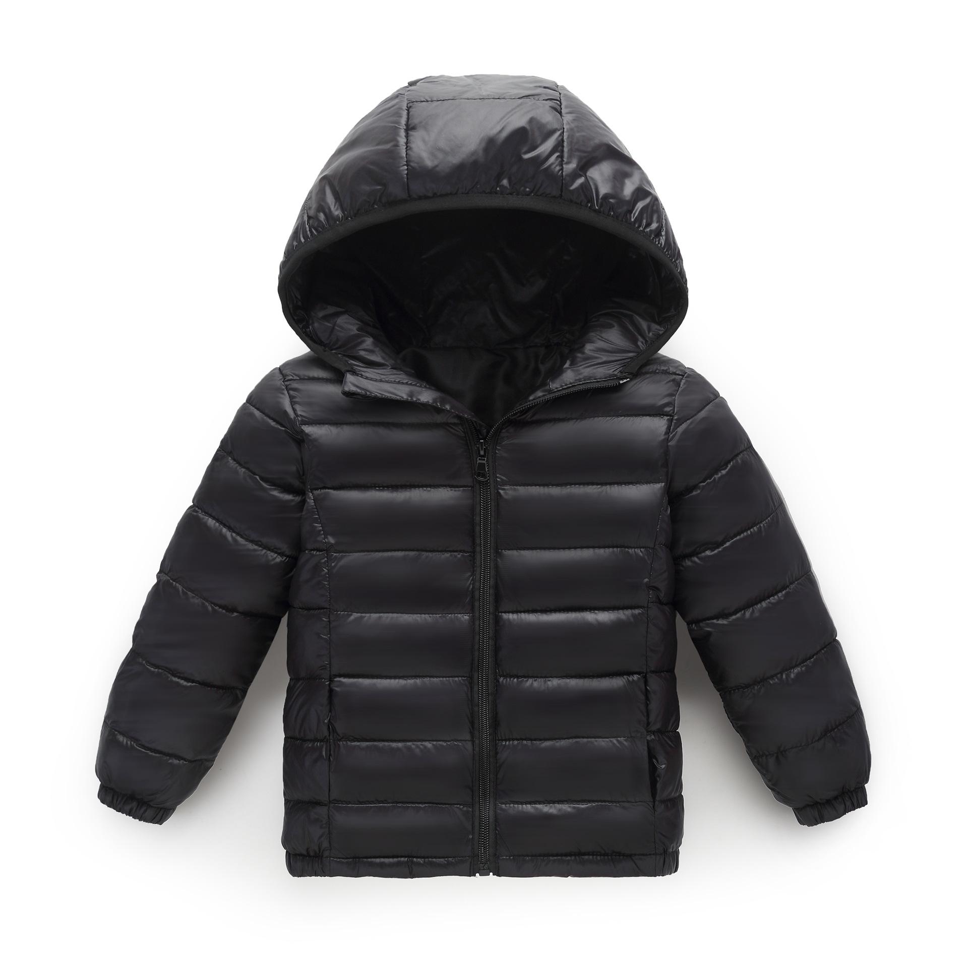 

Детская пуховая куртка. Зимняя стеганая куртка с капюшоном для мальчиков и девочек. 150cm