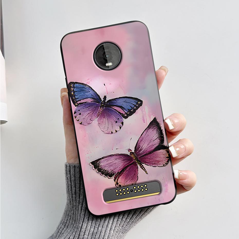 For Motorola Moto Z4 Z3 Play Case Cute Cartoon Soft Silicone TPU Cover Phone Case For Moto Z3 Z4 Play MotoZ4 Z4Play Z3Play Funda