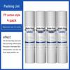 Cotton Universal 7inch Pp Water Purifier Cartridge Set For 56stage Home Systems