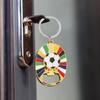 Commemorative 2026 Soccer Keychain Multi Tool Bottle Opener Portable Football Themed Accessory Decoration