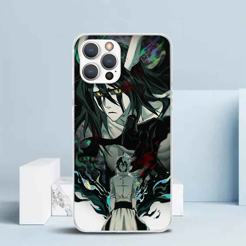 Bleach Ulquiorra Cifer 4 Soft Cover for iPhone 16 17 Air 15 14 Pro Max 16E Phone Case 13 Mini 12 11 7 SE 8 Print Pattern Fit Cas