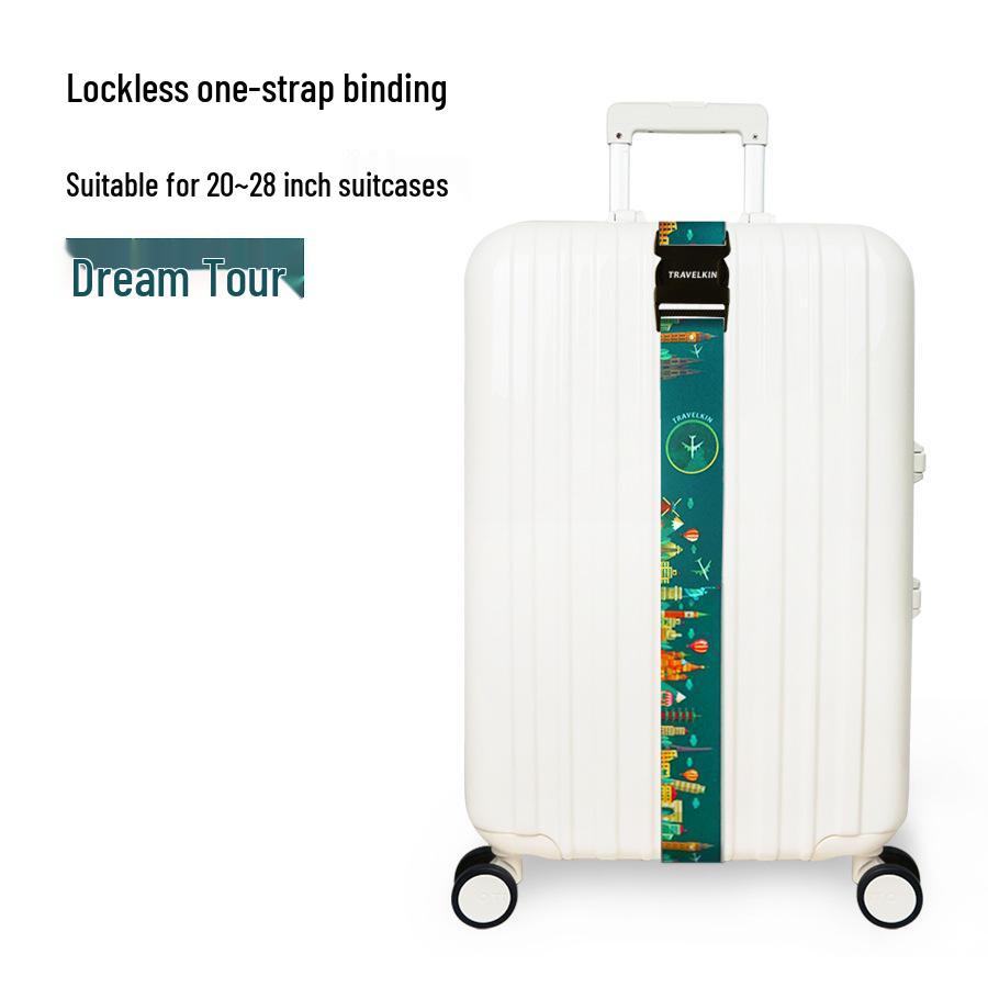 

Замок TSA Усиленные перекрестные ремни для багажа для чемодана-тележки