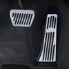 Aluminum Alloy Accelerator Brake Foot Rest Pedal PadsCar Pedal Pads Pedals Cover For BMW X3 G01 X4 G02 7-Series G11 G12