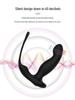 Prostata-Massagegerät & Doppelring-Analplug-Vibrator mit Heizung für Männer