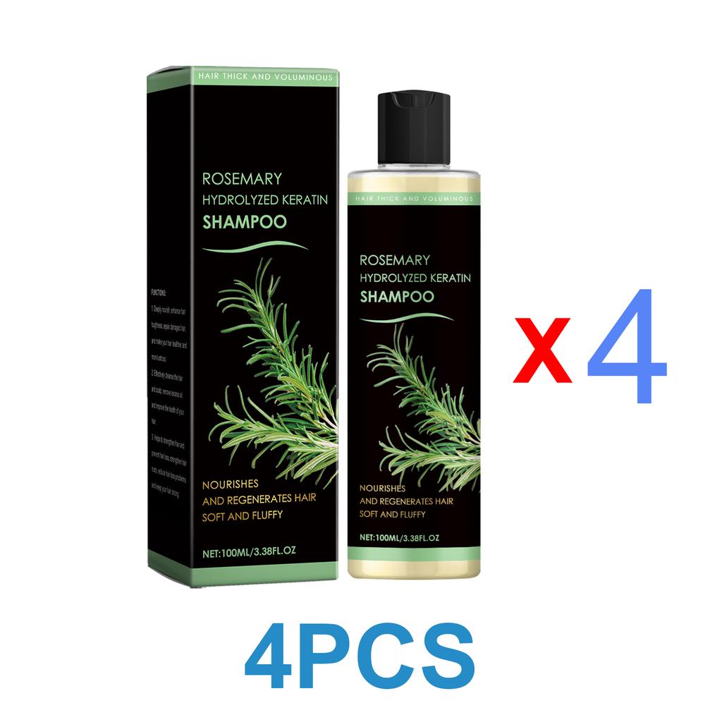Rosemary Natural Shampoo Hair Thickness Loss Deep Nourishing Scalp Care Strengthen Repair Damaged Hair Oil Control For Men Women