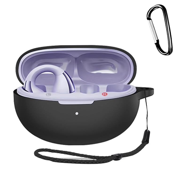 

QCY Crossky C30 for case Full protective cover silicon case headphone hook Strap [HUKWIMO] With carabiner Shockproof waterproof dustproof Can be
