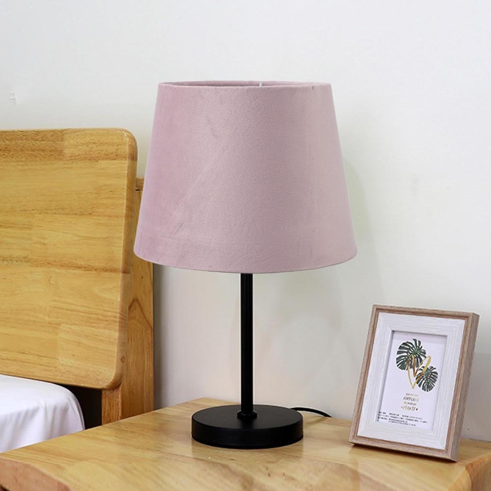 Fabric Lampshade Clip On Design Chandelier Lamp Shades Unique Small Lamp Shades Table Lamp розовый