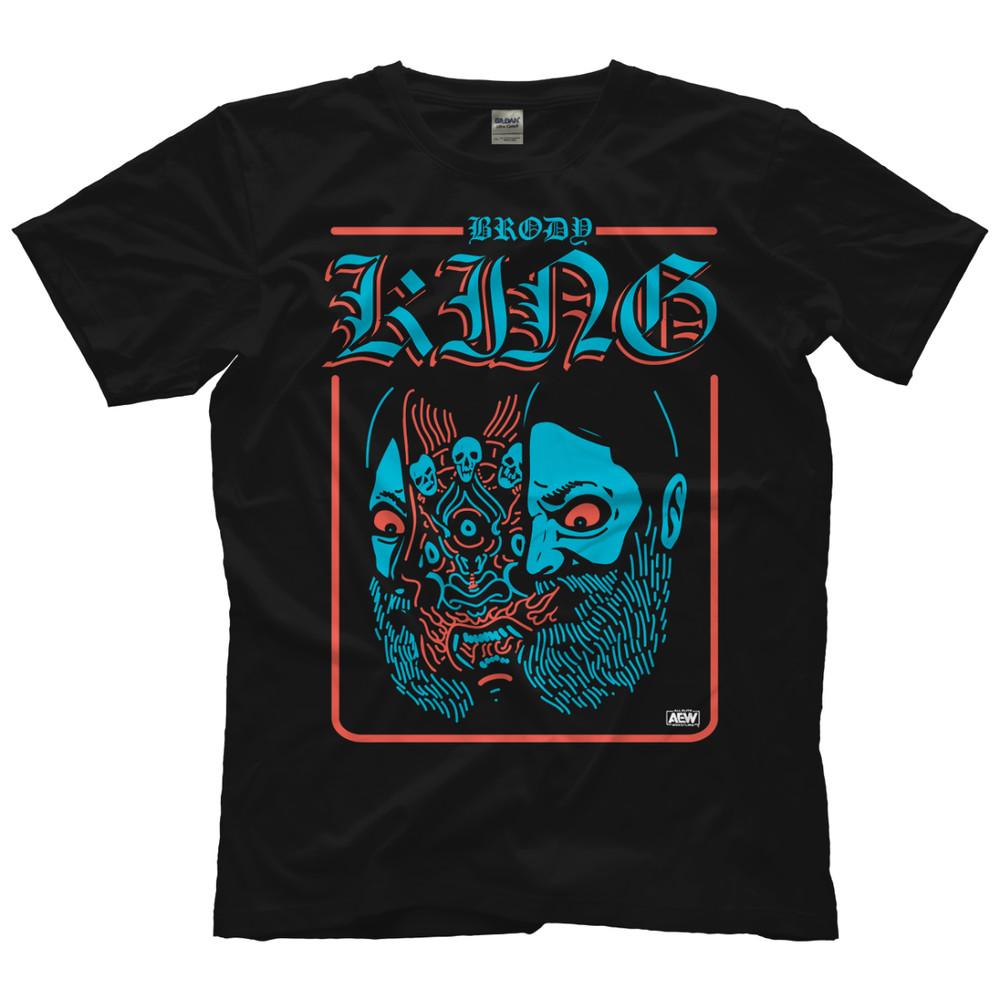 Brody King  Violent Oni AEW Official TShirt Unisex T-Shirt L