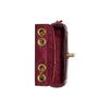 Coach Madison 16 Camellia Turnlock Signature Logo Color Block Small Leather Shoulder Bag Women Shoulder Bag Brown Multicolor C0829-B4NQ4
