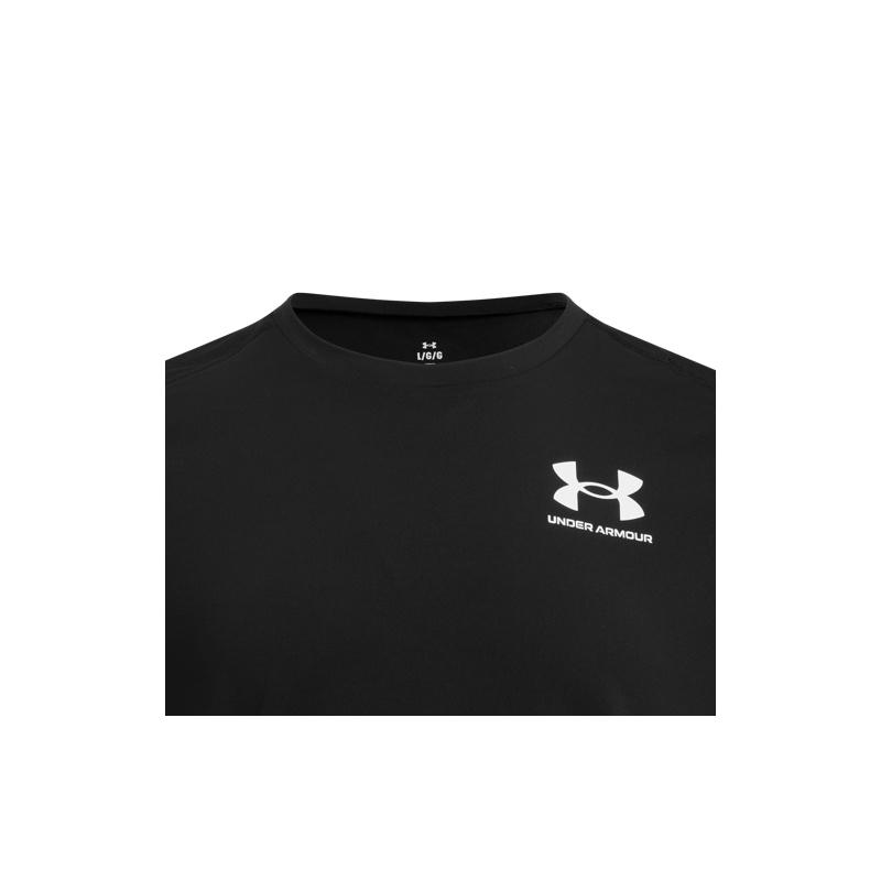 Under Armour HeatGear Fitted Comfortable Stylish Versatile Short Sleeve T-Shirt Men Tops Black 6000939-001