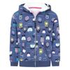 Lazy Jacks Childrens/Kids Flowers Full Zip Hoodie
