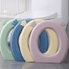 Eva Waterproof Toilet Seat Cover Thickened Four Seasons Universal Toilet Seat Cushion Paste Type Household Toilet Accessories