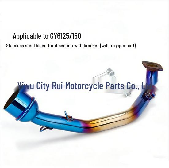 Front Bent Pipe for GY6 125/150 Full Exhaust System