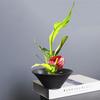 Retro Kiln Change Hydroponic Flower Pot Ceramic Modeling Pot Non-Porous Copper Coin Grass Green Dill Narcissus Pot Flower Arrangement Device