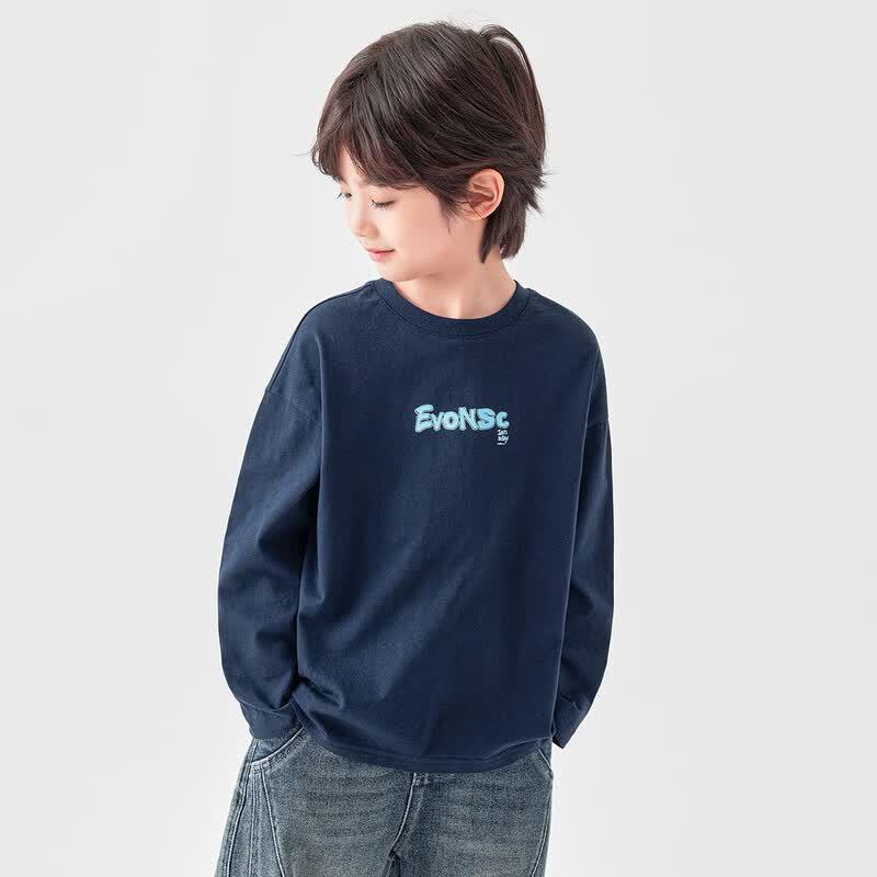 Boy's Cotton Long Sleeve T-shirt