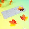 Flexible Silicone Baking Molds for Sugar Craft Dessert Decorations With Maple Leaf Shape for DIY and Crafting Fun