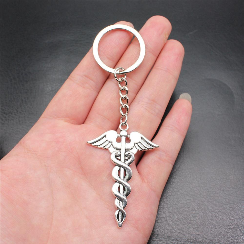 Anime Dragon Snake Oriental Keychain for Office Workers Fashion Casual Gift for Kids Retro School Charm