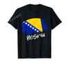 More Design Bosnia  Herzegovina Flag Bosnian Power Battery  Tshirts For Men Women T Shirt Hip Hop Tops Cotton Tees