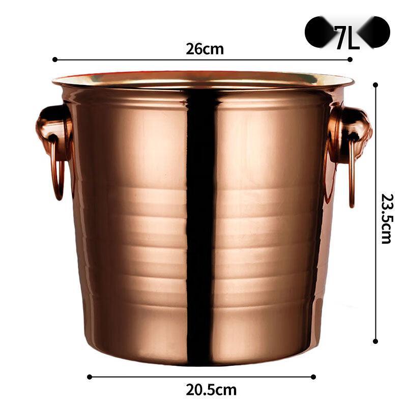 ZISIZ Ведро для льда из нержавеющей стали